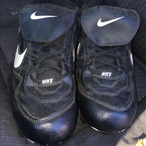 NIKE MENS BASEBALL CLEATS SIZE: 7 1/2 (7.5) USED